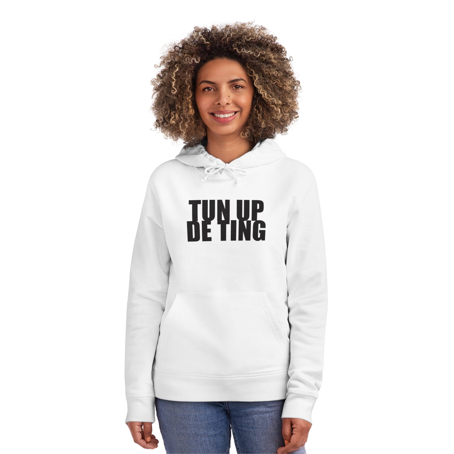 Reggae 'Turn It Up' Organic Cotton Hoodie - Cool Hoodie