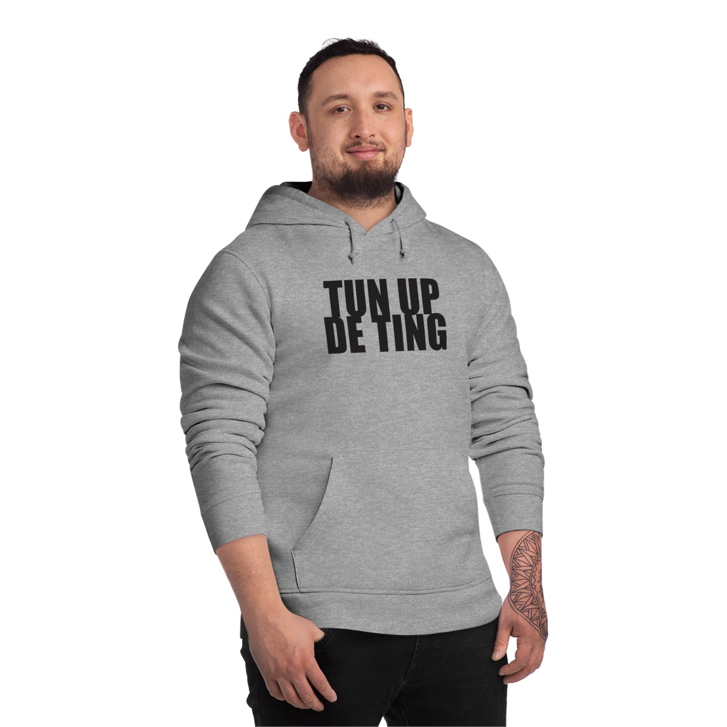 Reggae 'Turn It Up' Organic Cotton Hoodie - Cool Hoodie