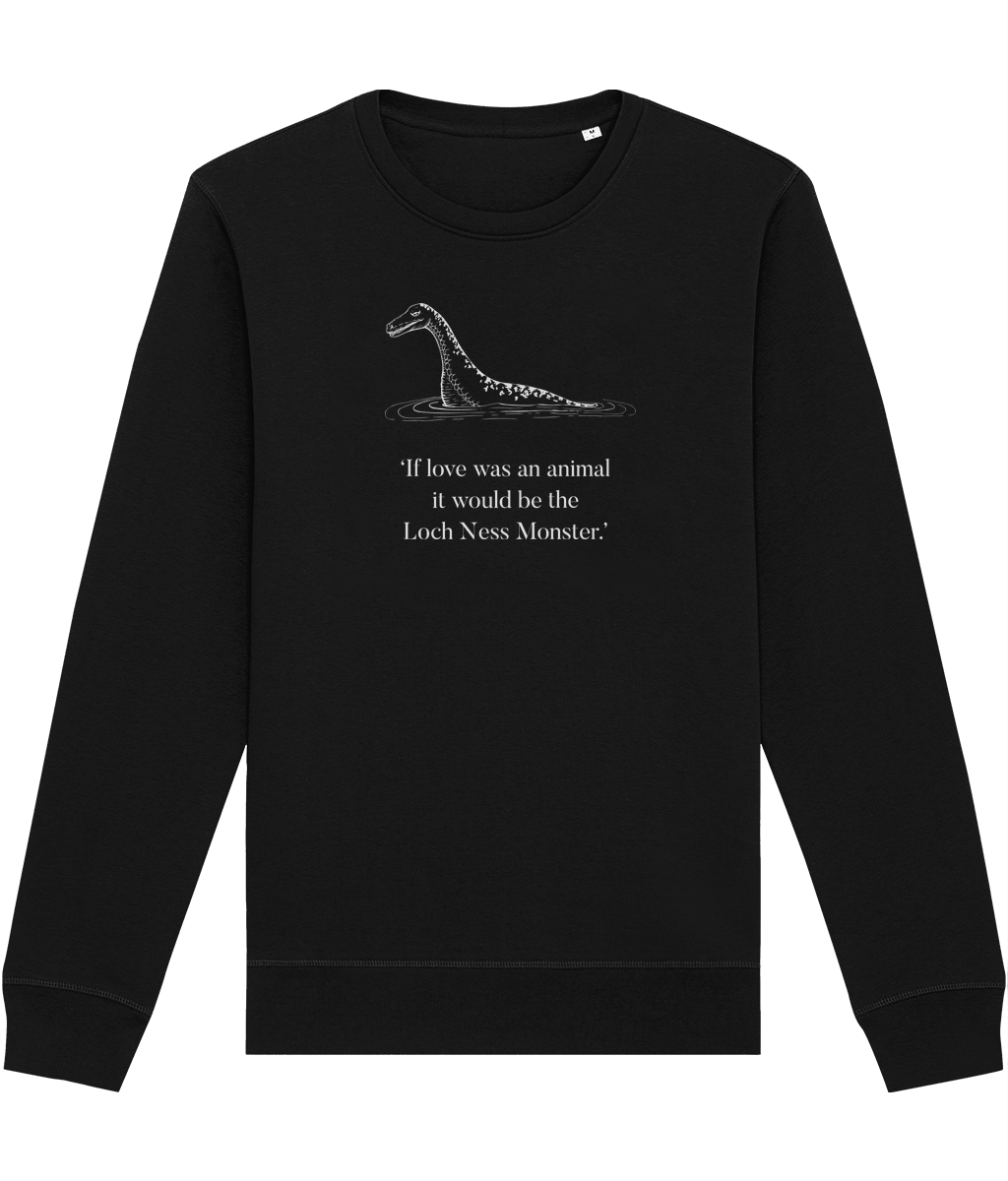 Scotland 'Nessie' Organic Cotton Sweatshirt - Glaswegian Sweatshirt