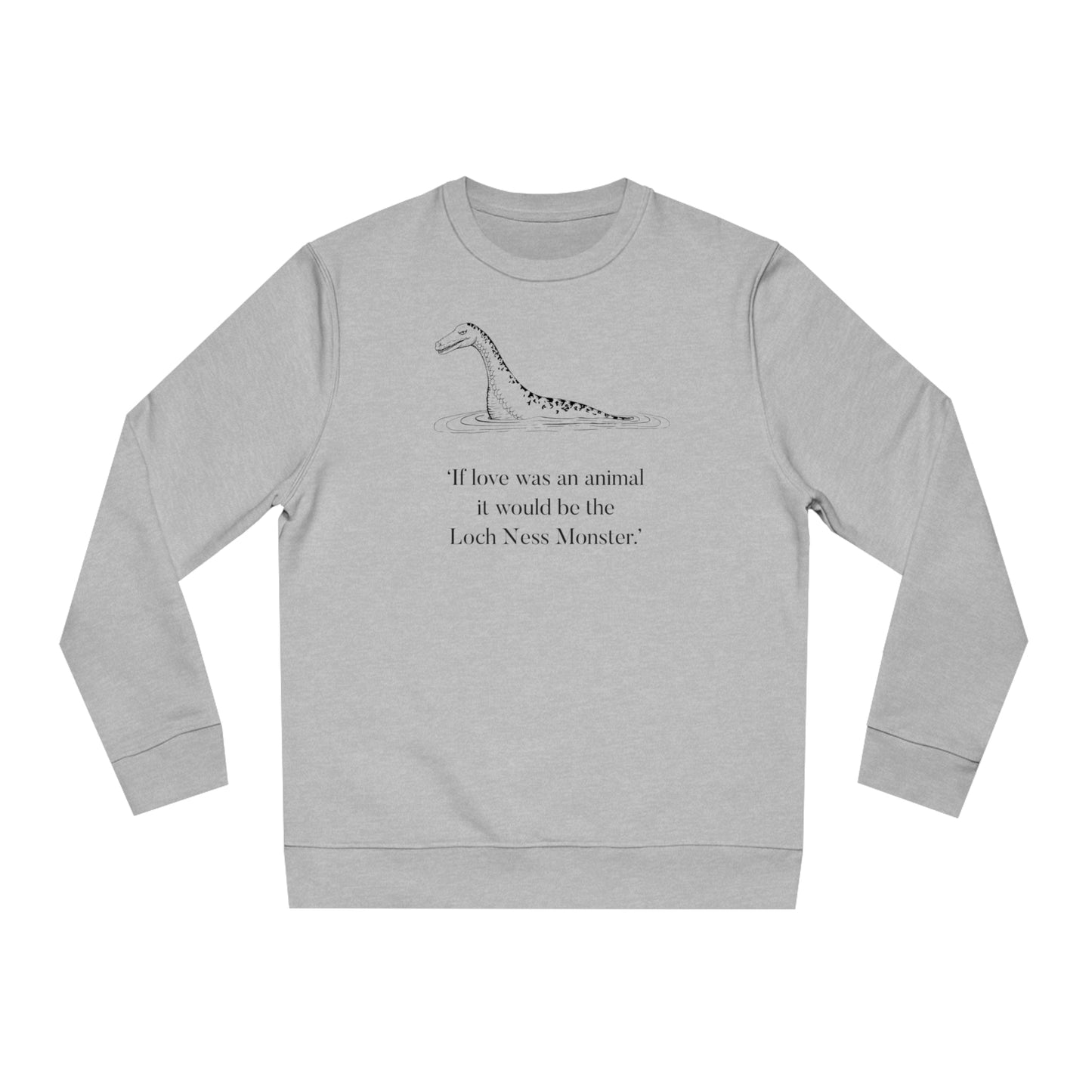 Scotland 'Nessie' Organic Cotton Sweatshirt - Glaswegian Sweatshirt