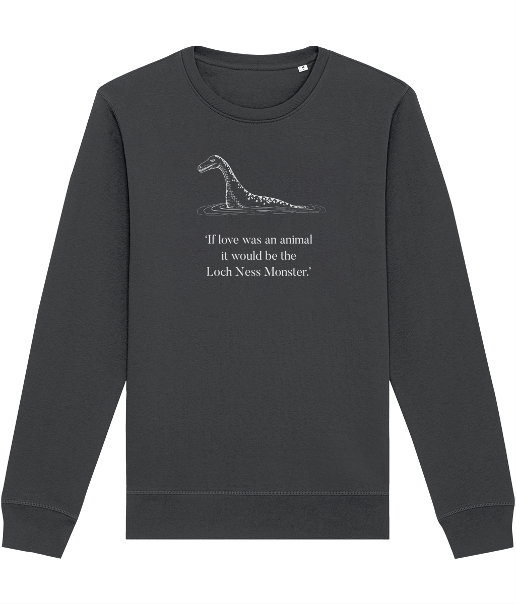 Scotland 'Nessie' Organic Cotton Sweatshirt - Glaswegian Sweatshirt