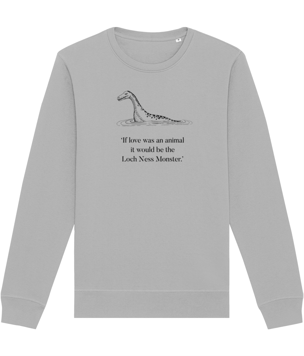 Scotland 'Nessie' Organic Cotton Sweatshirt - Glaswegian Sweatshirt