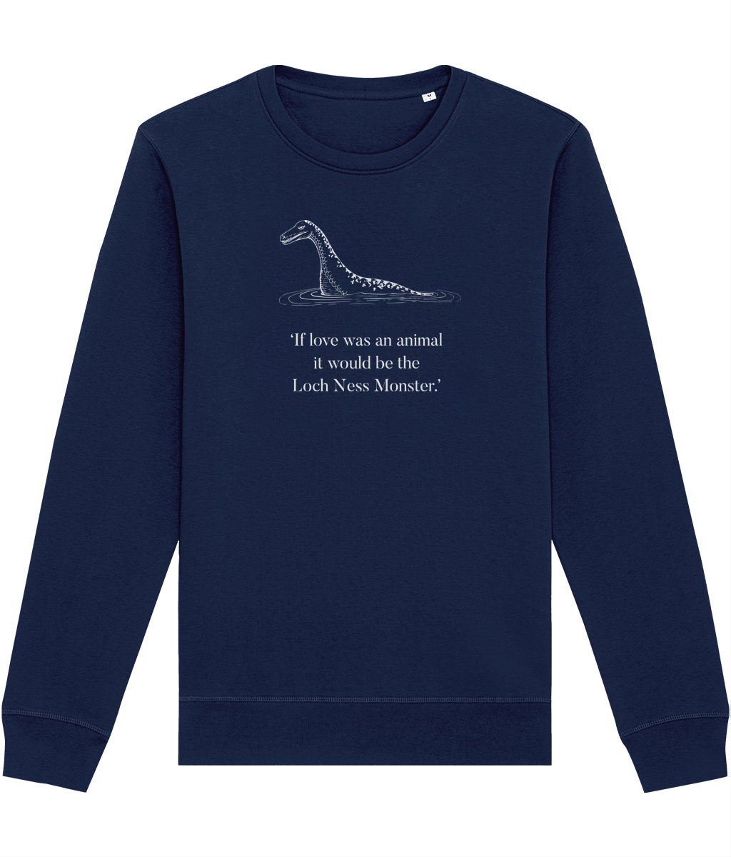 Scotland 'Nessie' Organic Cotton Sweatshirt - Glaswegian Sweatshirt