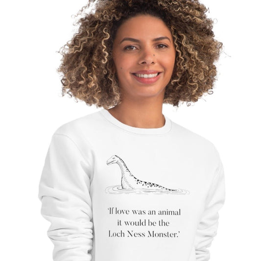 Scotland 'Nessie' Organic Cotton Sweatshirt - Glaswegian Sweatshirt