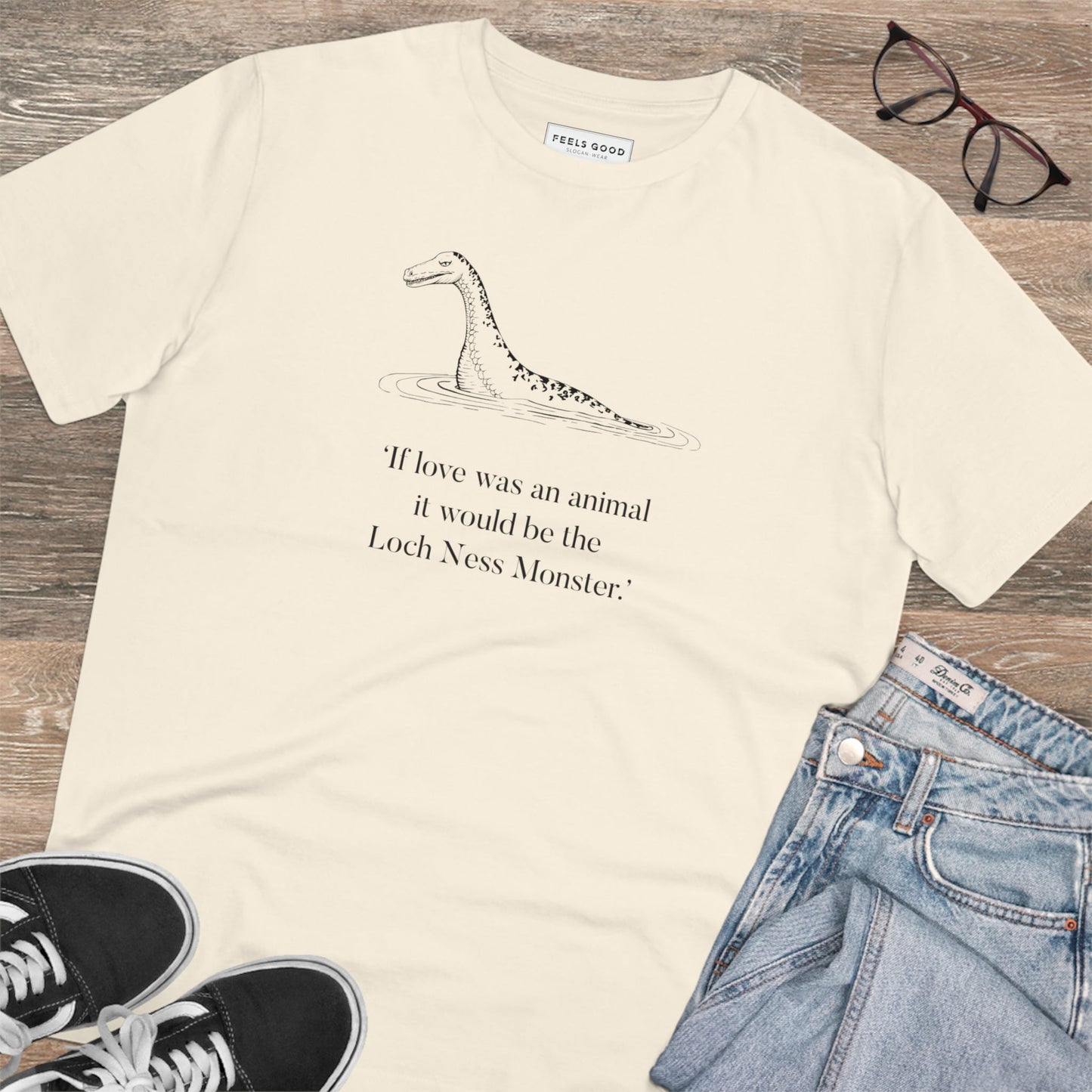 Scotland 'Nessie' Organic Cotton T-shirt - Eco Tshirt