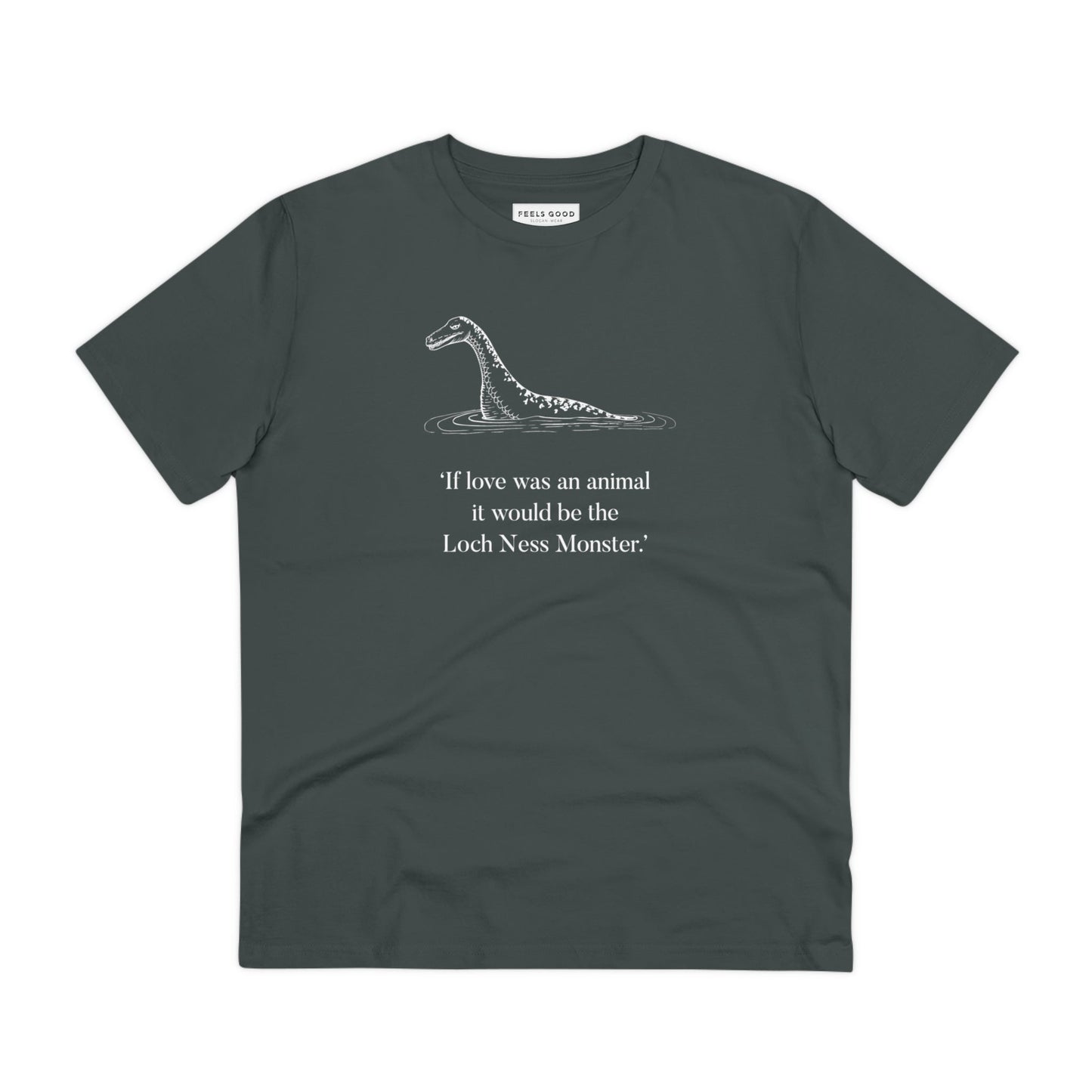 Scotland 'Nessie' Organic Cotton T-shirt - Eco Tshirt