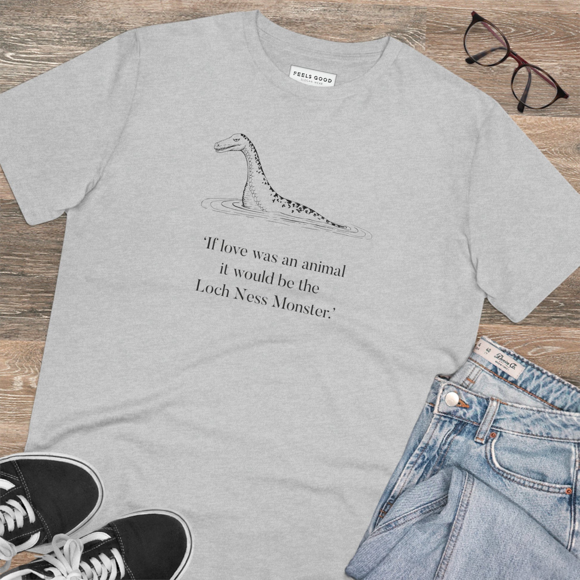 Scotland 'Nessie' Organic Cotton T-shirt - Eco Tshirt