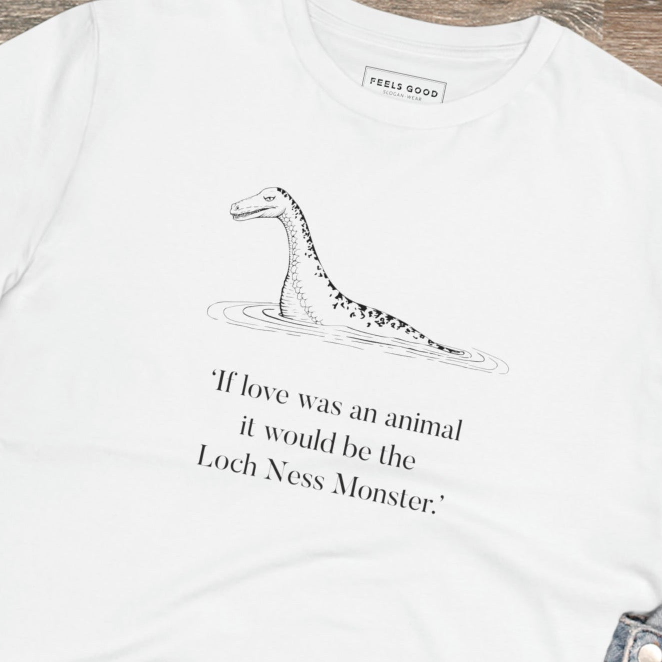 Scotland 'Nessie' Organic Cotton T-shirt - Eco Tshirt