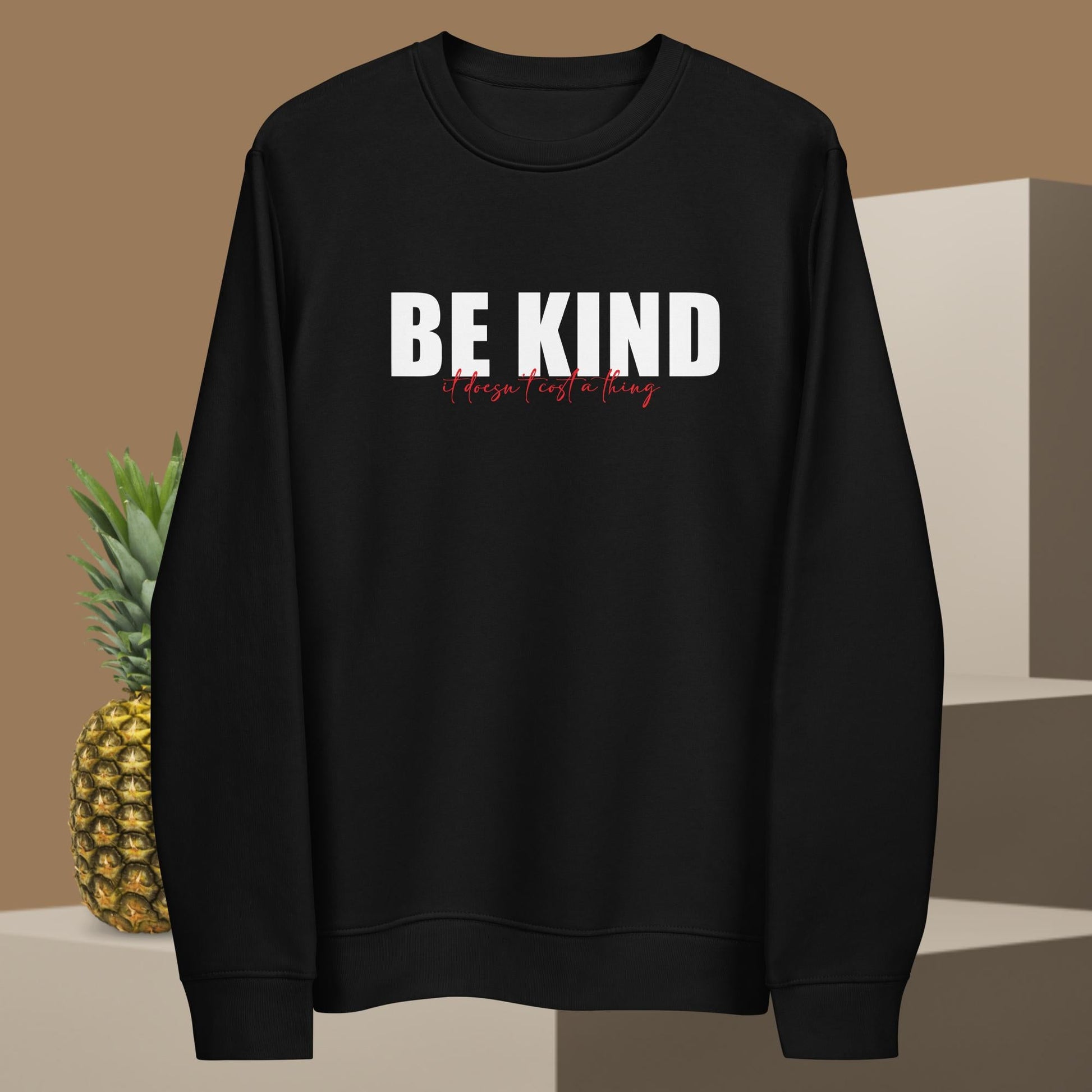 Urban 'Be Kind, It's Free' Organic Cotton Sweatshirt - Eco Sweatshirt