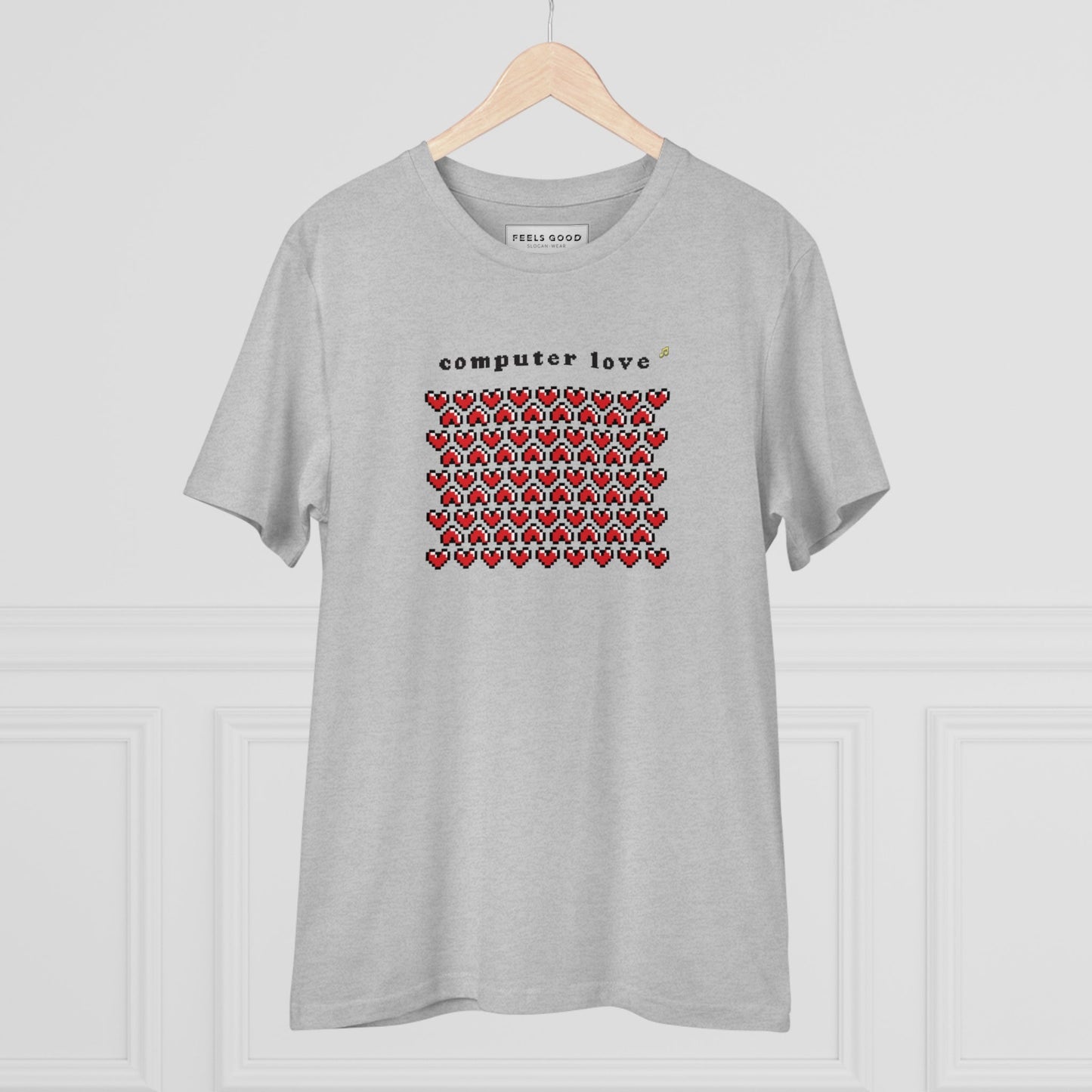 Urban 'Computer Love' Organic Cotton T-shirt - Cool Tshirt