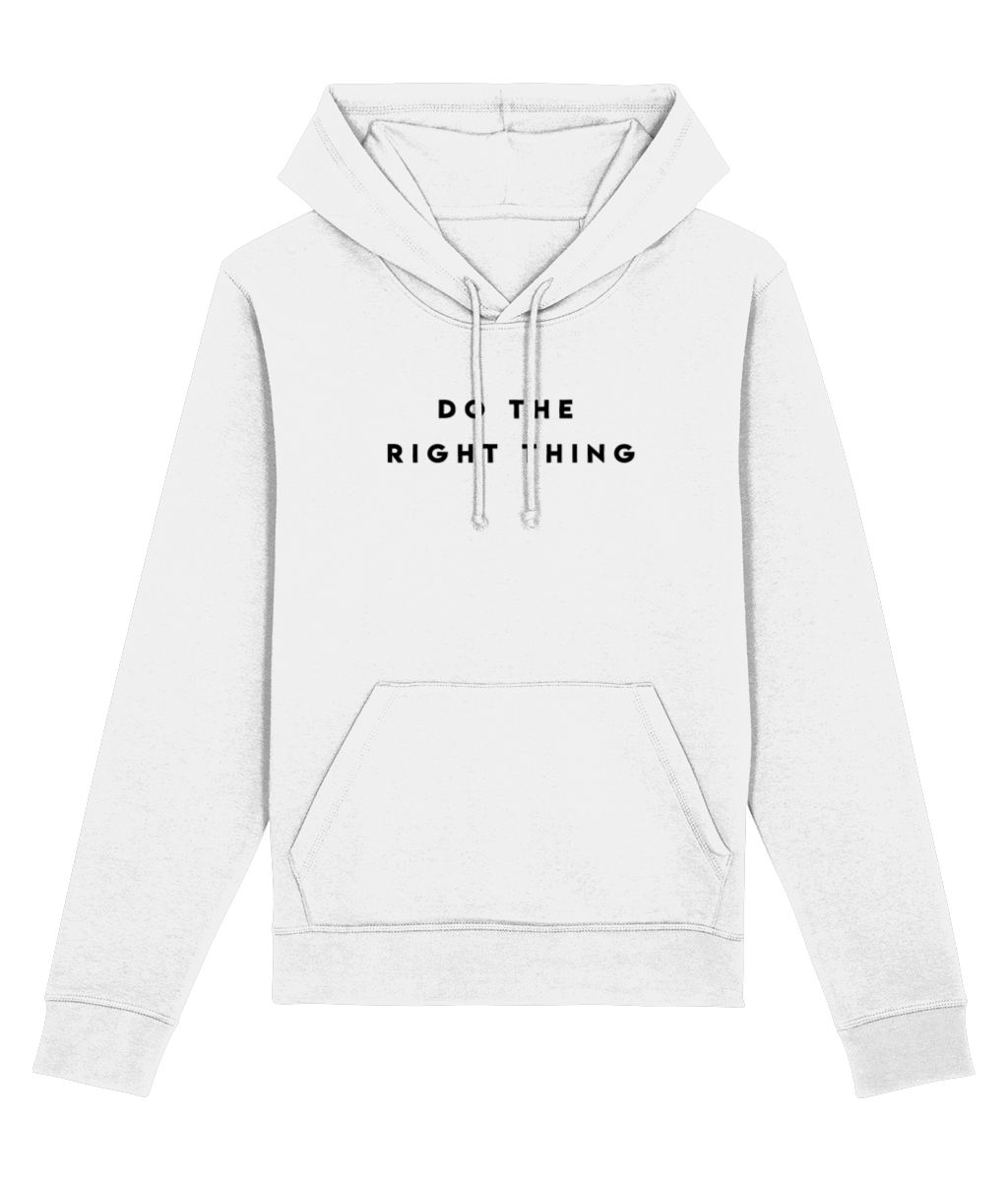 Urban 'Do the Right Thing' Organic Cotton Hoodie - Hip Hop Hoodie