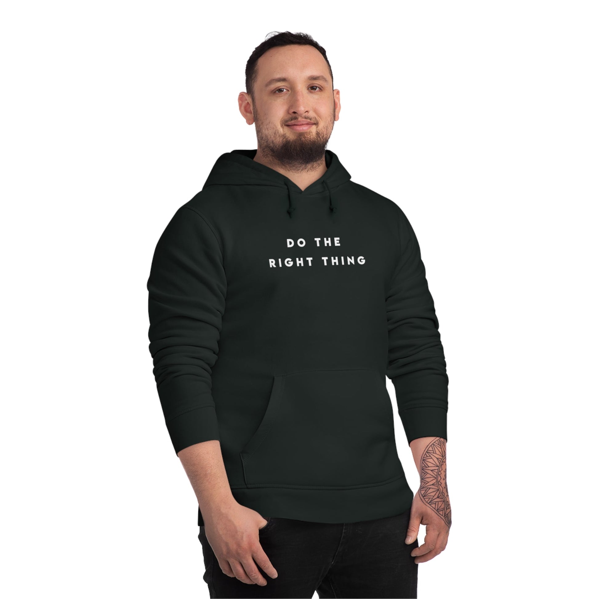 Urban 'Do The Right Thing' Organic Cotton Hoodie - Hip Hop Hoodie