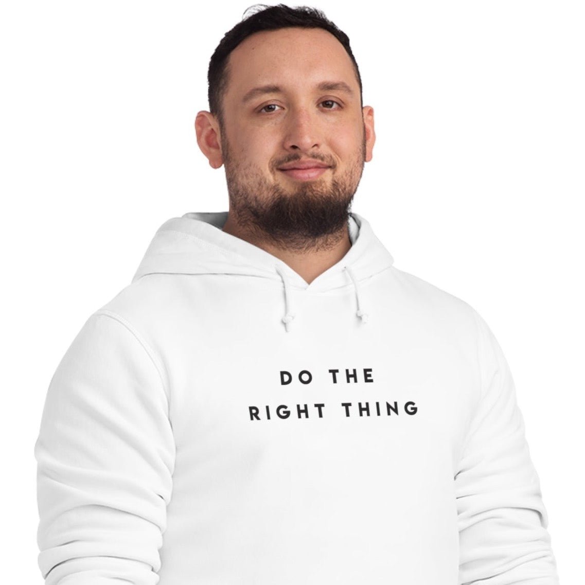 Urban 'Do the Right Thing' Organic Cotton Hoodie - Hip Hop Hoodie