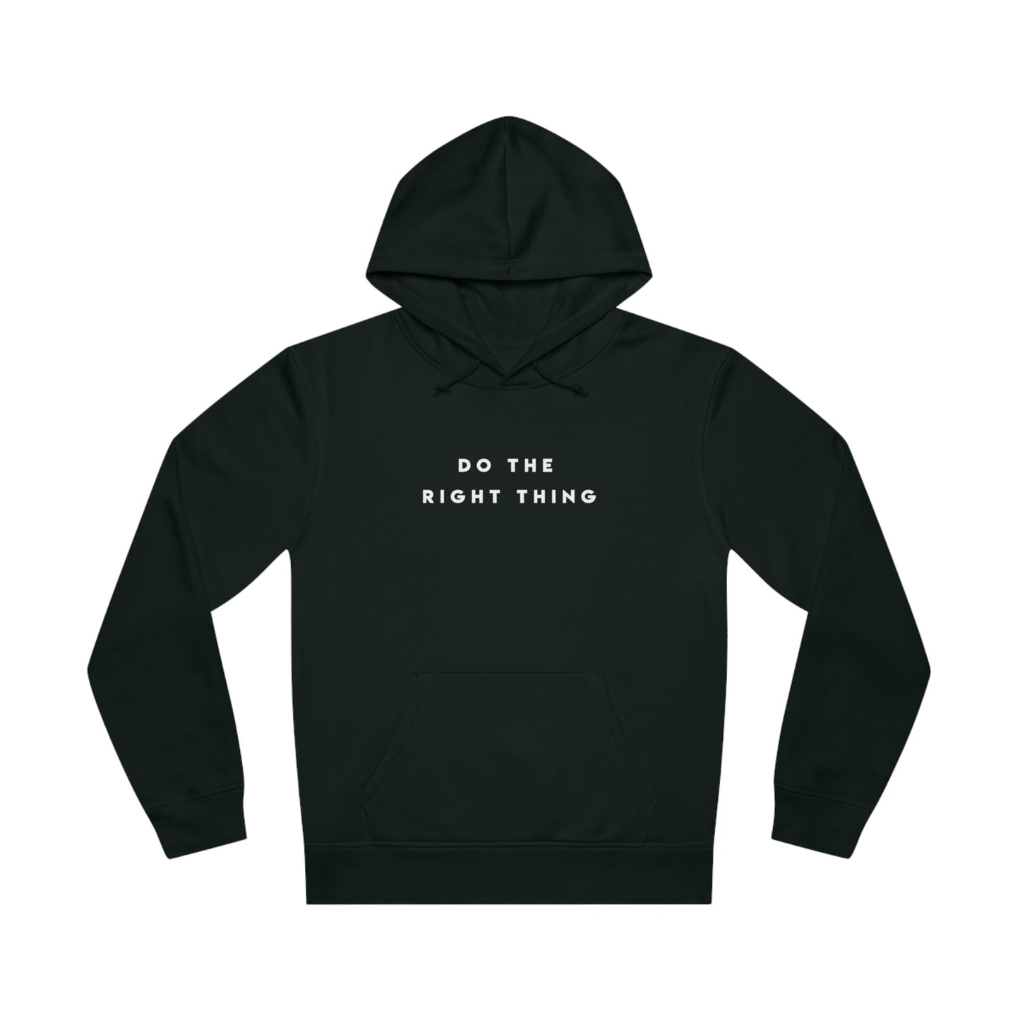 Urban 'Do The Right Thing' Organic Cotton Hoodie - Hip Hop Hoodie