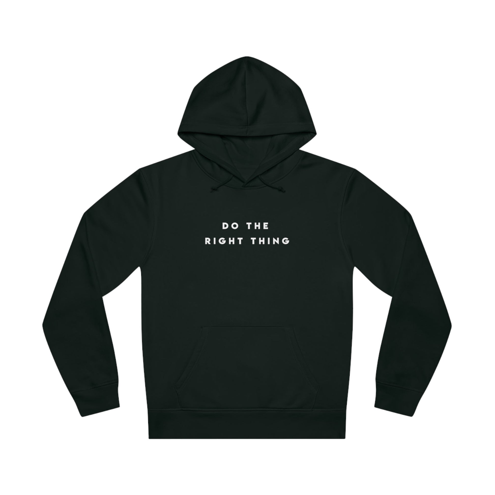 Urban 'Do The Right Thing' Organic Cotton Hoodie - Hip Hop Hoodie