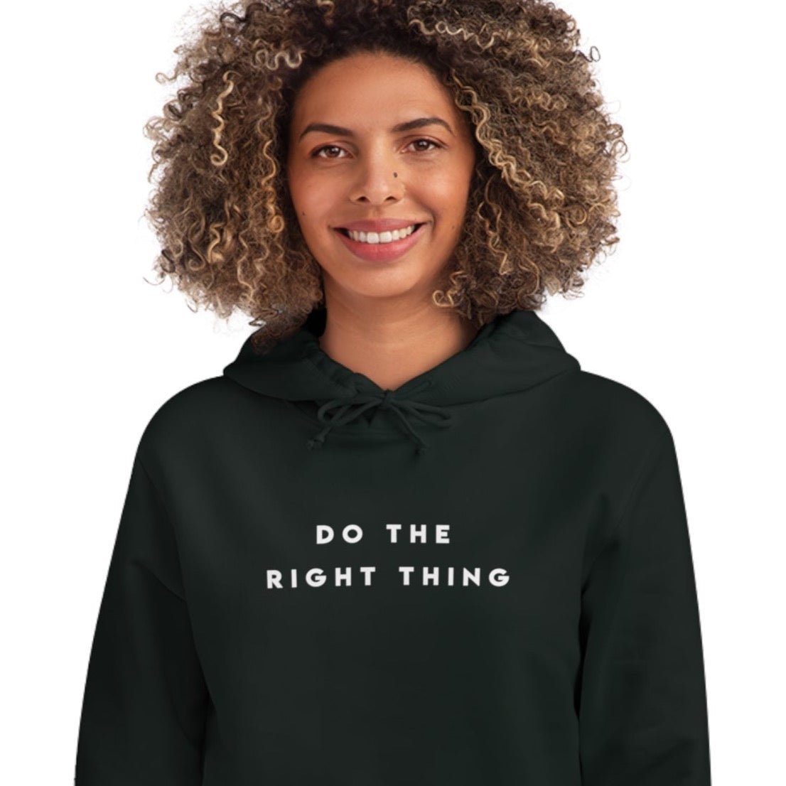 Urban 'Do The Right Thing' Organic Cotton Hoodie - Hip Hop Hoodie