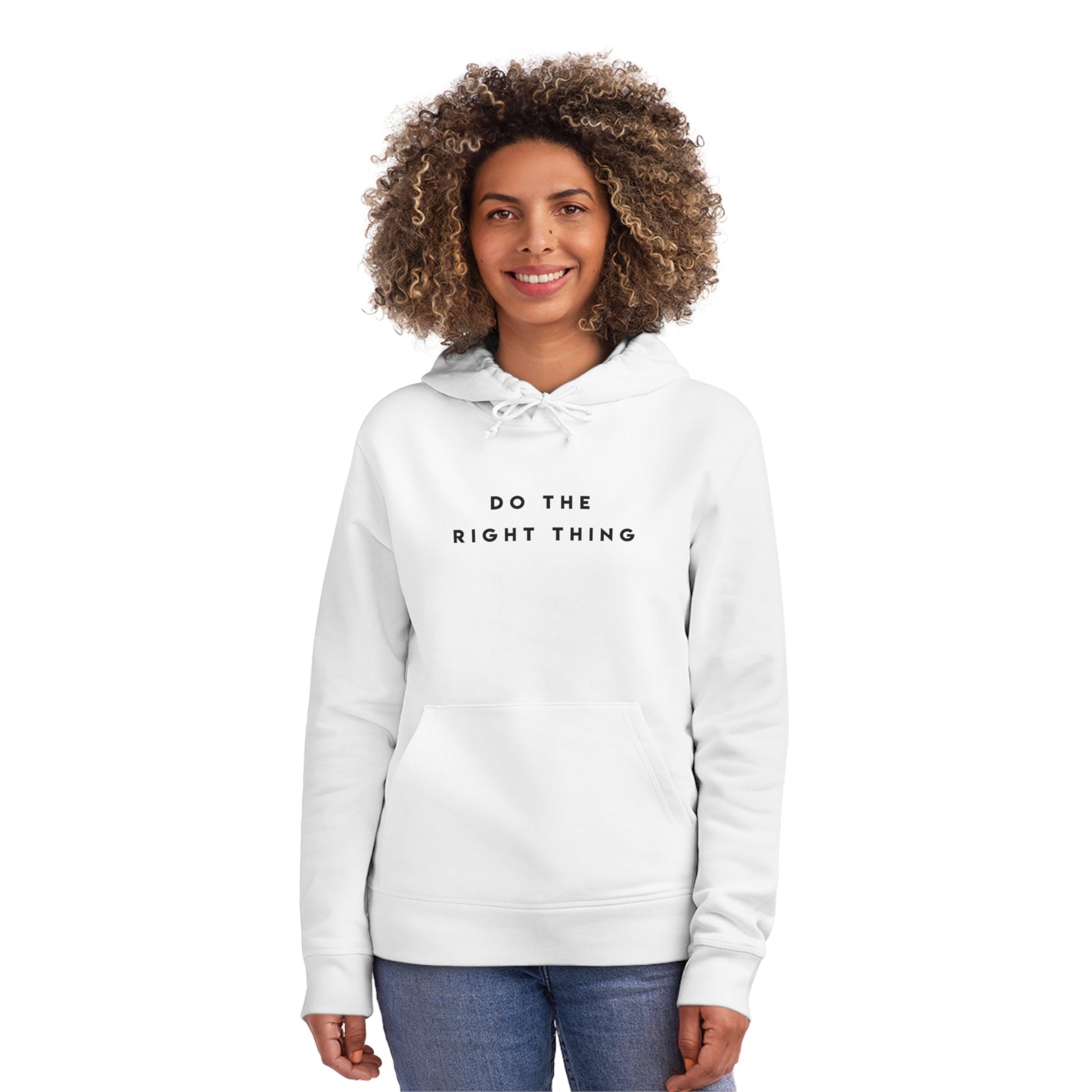 Urban 'Do the Right Thing' Organic Cotton Hoodie - Hip Hop Hoodie