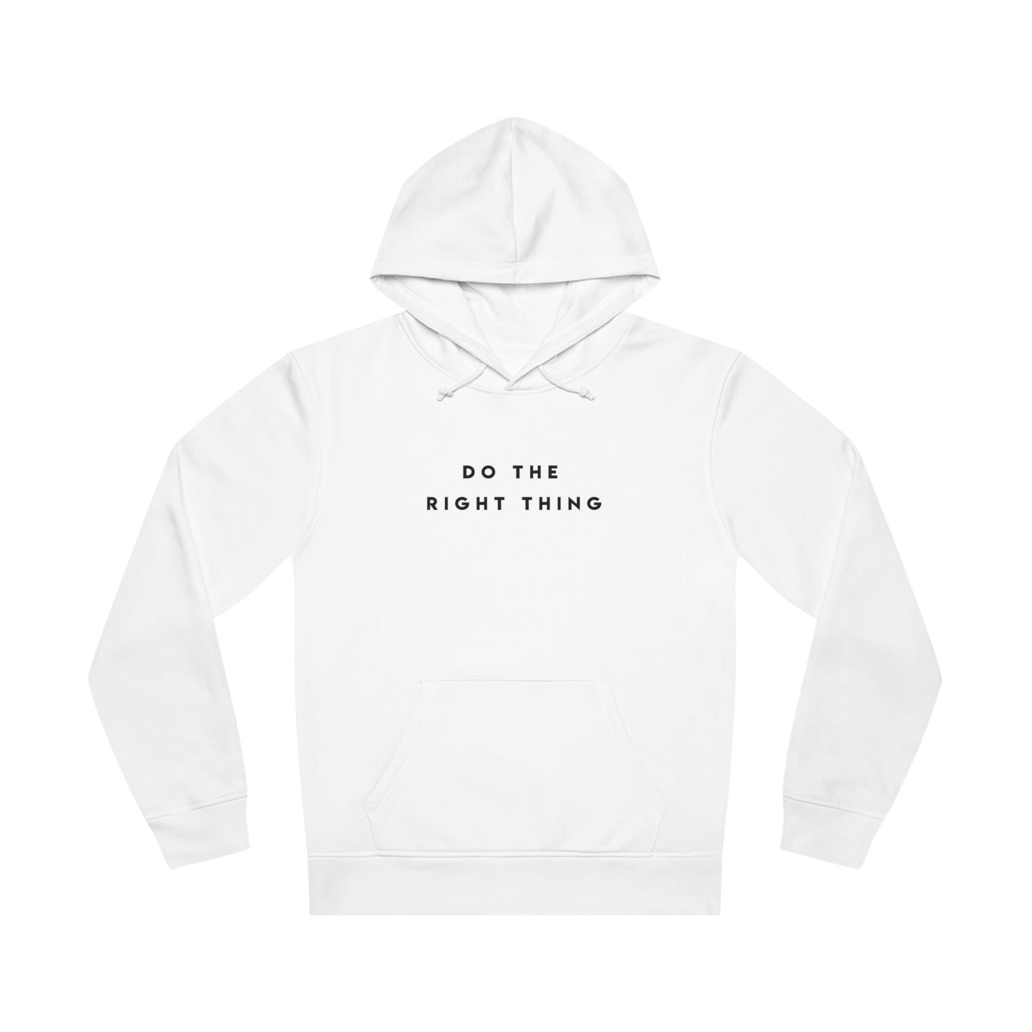 Urban 'Do the Right Thing' Organic Cotton Hoodie - Hip Hop Hoodie