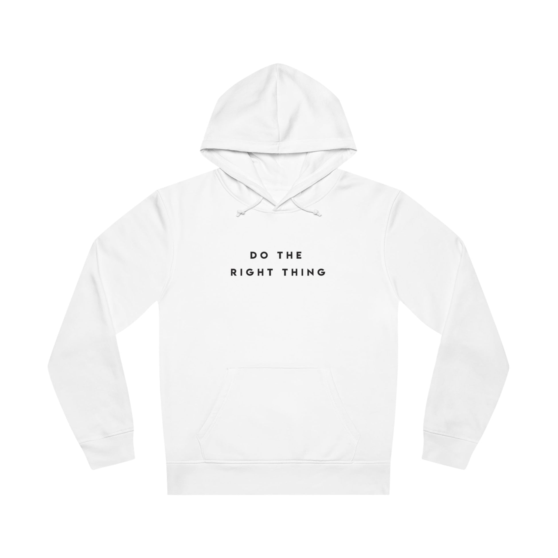 Urban 'Do the Right Thing' Organic Cotton Hoodie - Hip Hop Hoodie