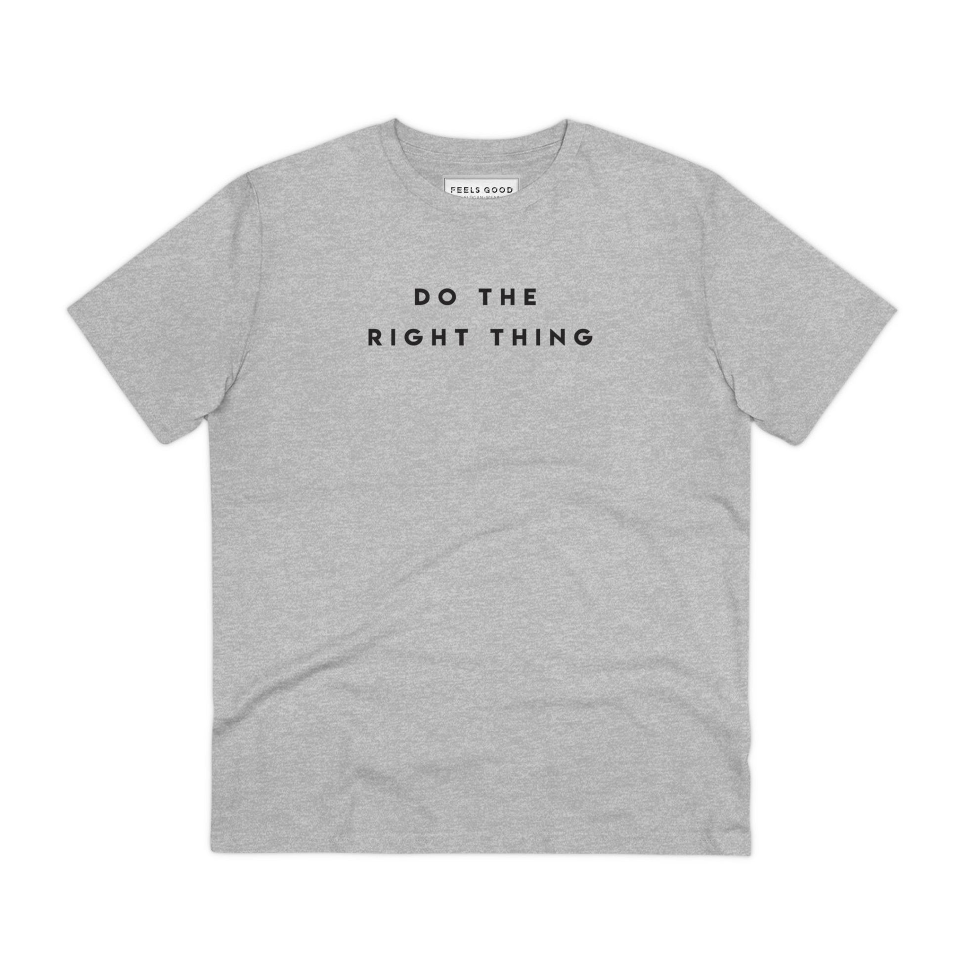 Urban 'Do The Right Thing' Organic Cotton T-shirt - Hip Hop Tshirt