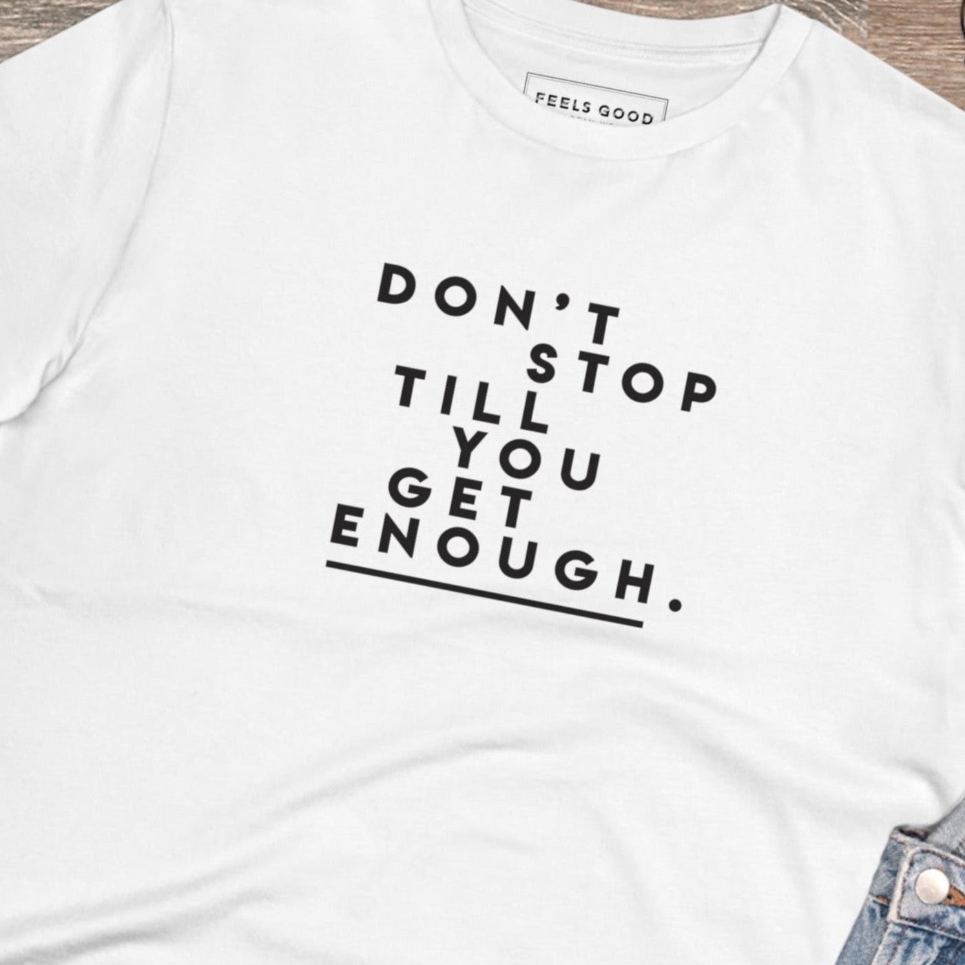 Urban 'Don't Stop Till You Get Enough' MJ Organic Cotton T-shirt - Michael Jackson Tshirt