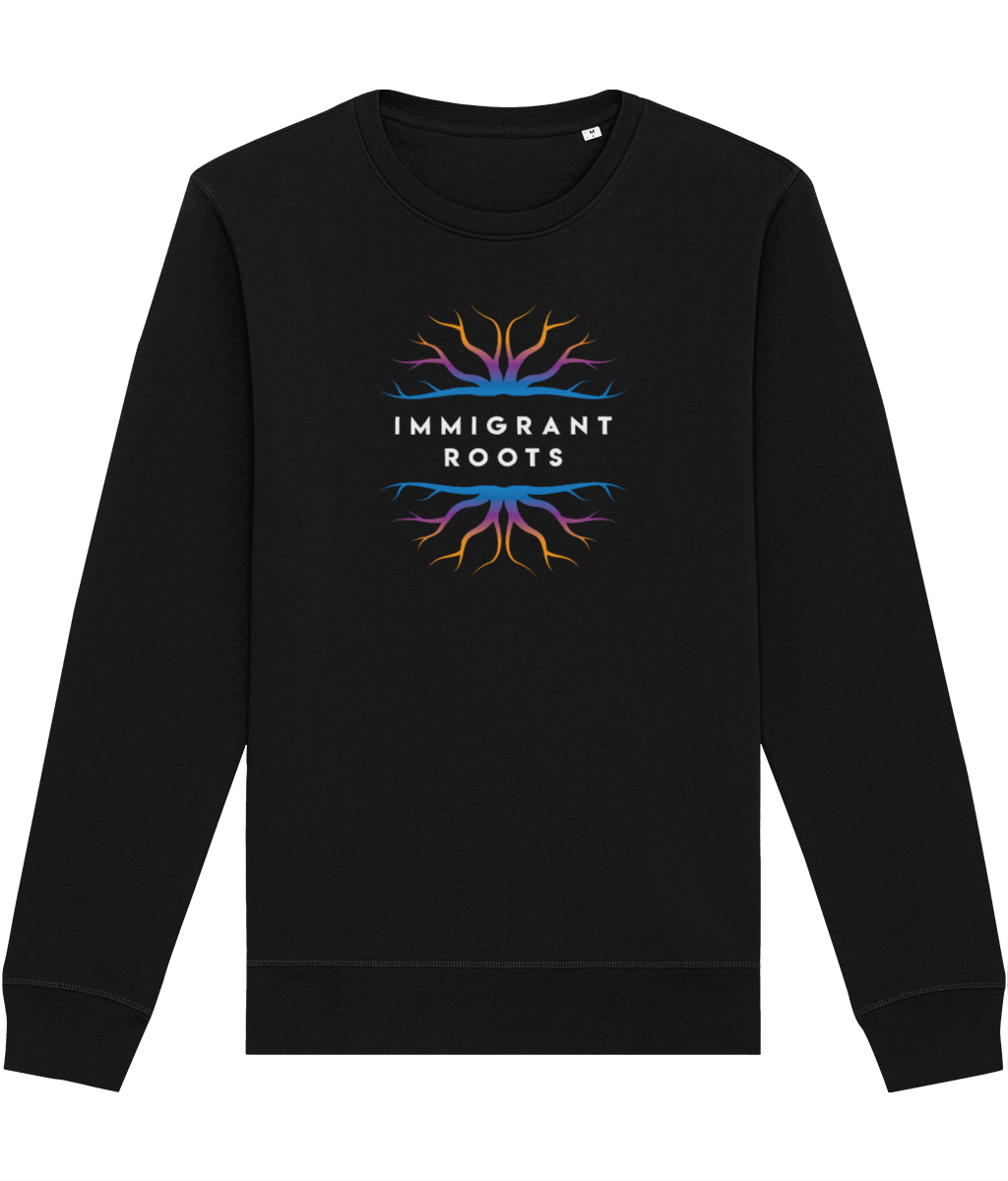 Urban 'Immigrant Roots' Organic Cotton Sweatshirt - Eco Sweatshirt