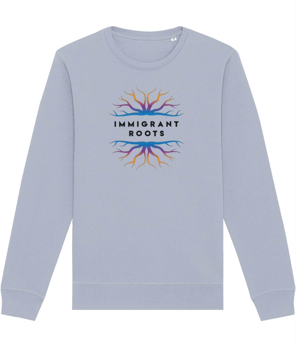 Urban 'Immigrant Roots' Organic Cotton Sweatshirt - Eco Sweatshirt