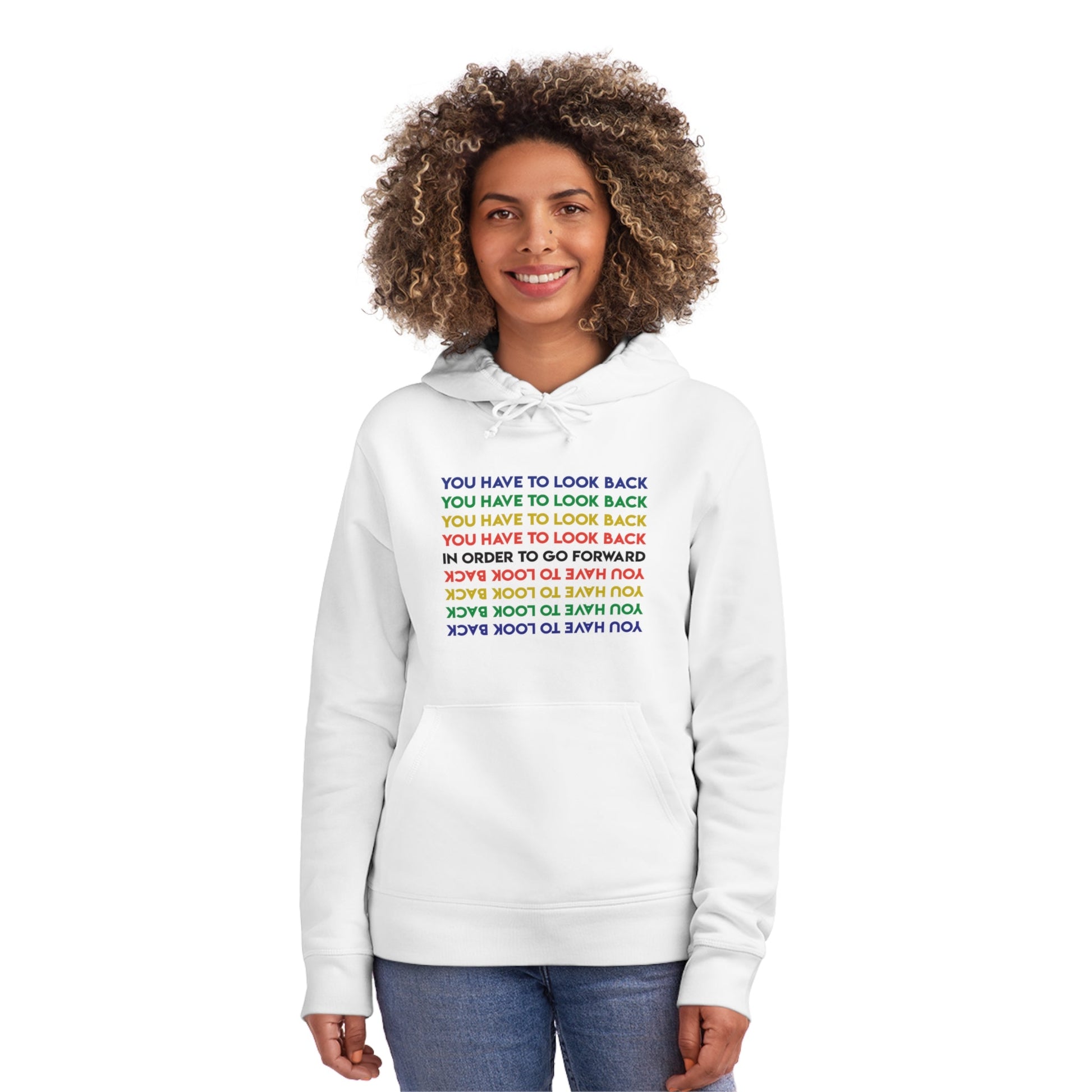 Urban 'Look Back To Look Forward' Organic Cotton Hoodie - Lauryn Hill