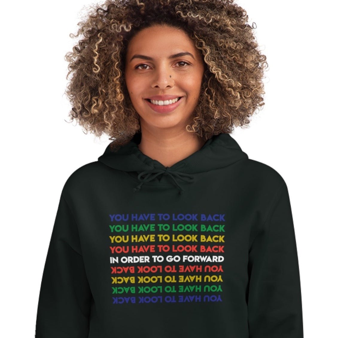 Urban 'Look back To Look Forward' Organic Cotton Hoodie - Lauryn Hill