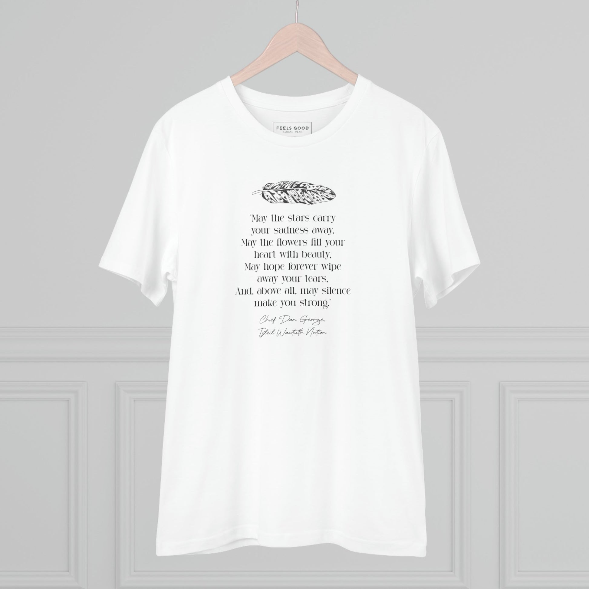 Urban 'Native American Prayer' Organic Cotton T-shirt - Eco Tshirt