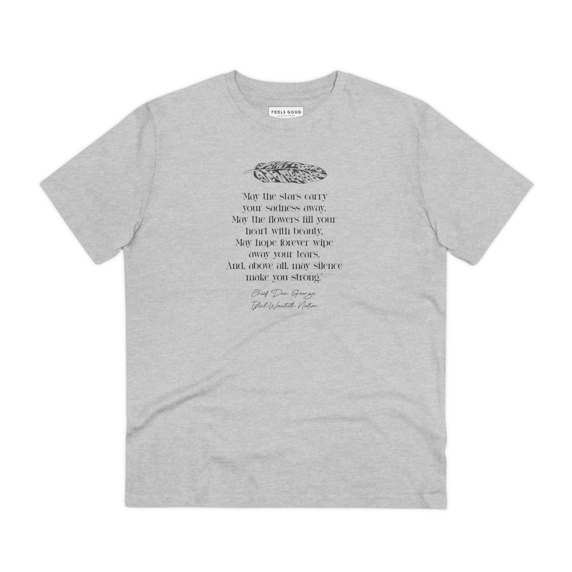 Urban 'Native American Prayer' Organic Cotton T-shirt - Eco Tshirt