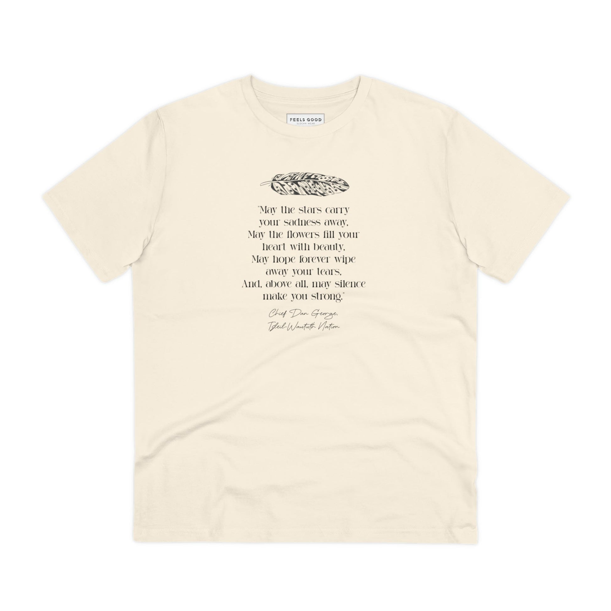 Urban 'Native American Prayer' Organic Cotton T-shirt - Eco Tshirt