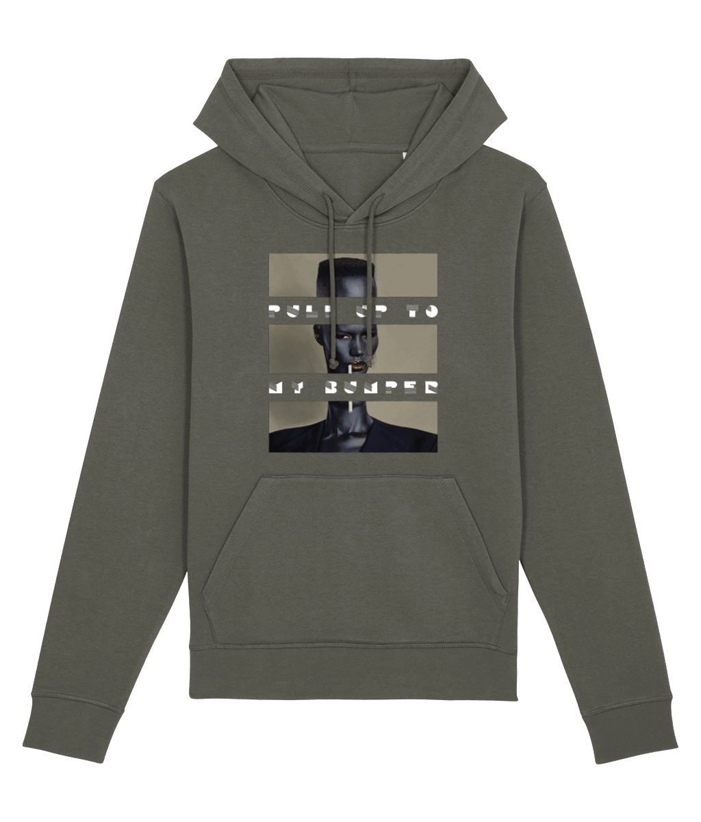 Urban 'Pull Up To My Bumper' Grace Organic Cotton Hoodie - Grace Jones Hoodie