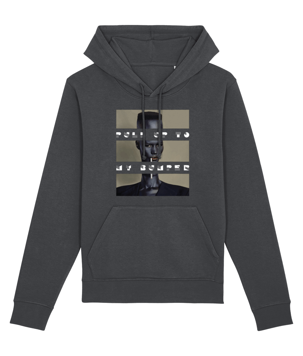 Urban 'Pull Up To My Bumper' Grace Organic Cotton Hoodie - Grace Jones Hoodie