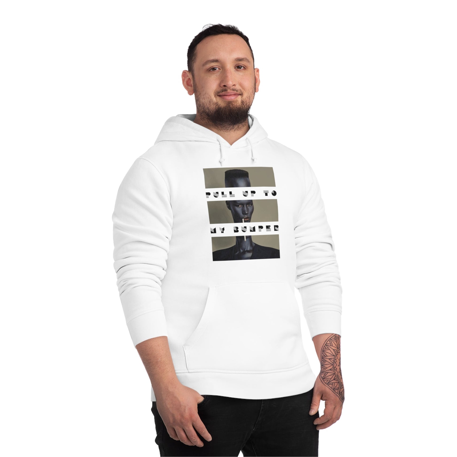 Urban 'Pull Up To My Bumper' Grace Organic Cotton Hoodie - Grace Jones Hoodie