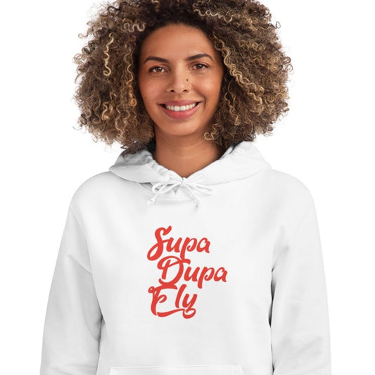 Urban 'Supa Dupa Fly' Organic Cotton Hoodie - Music Hoodie