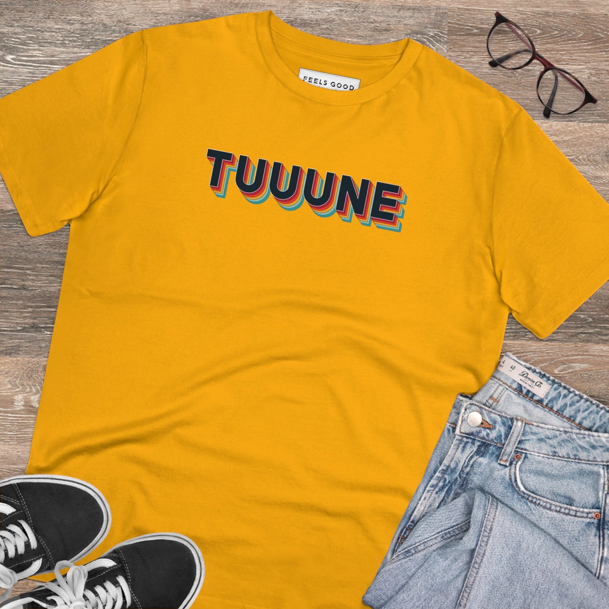 Urban 'Tuuuuune' Organic Cotton T-shirt - Music Tshirt