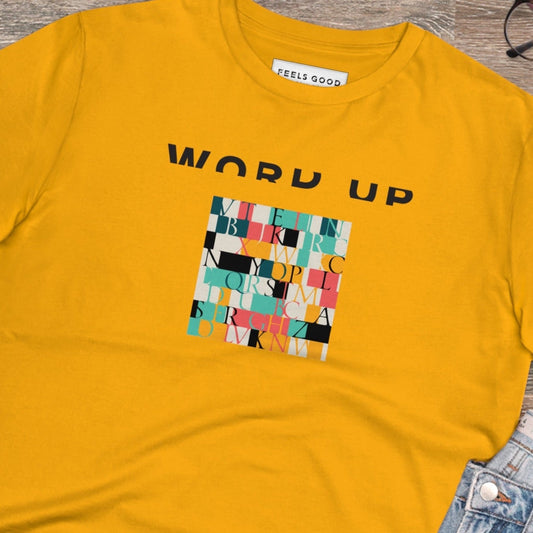 Urban 'Word Up' Organic Cotton T-shirt - Hip Hop Tshirt